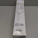 XXZU 72in Tablet Floor Stand Tripod,Tablet Stand Floor with 360 Ball Head,Height Adjustable Floor Stand Holder with Case,Tall Tripod for Phone/Music/Stream/Recording and All 4.7-13 Devices (Black-orange)