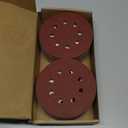 100 PCS 5 Inch Sanding Discs 100 Grit, Round Hook and Loop Sandpaper for Random Orbital Sander