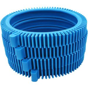 AMI PARTS 896584000-143 Pool Cleaner Front Tire with Humps for Concrete Pools Fits for Poolvergnuegen Cleaners, 4 Pack