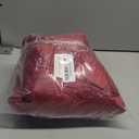 10x10ft Wrinkle Free Burgundy Backdrop Curtain for Parties Soft Fabric Drapes Wedding Curtain Backdrop for Birthday Party Decorations Background for Photography 5x10ft, 2 Panels