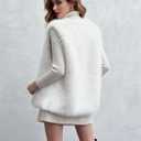 Women's Faux Fur Vest Sleeveless Fuzzy Jacket Fluffy Faux Fur Vest for Women Warm Winter Furry Vests Outerwear