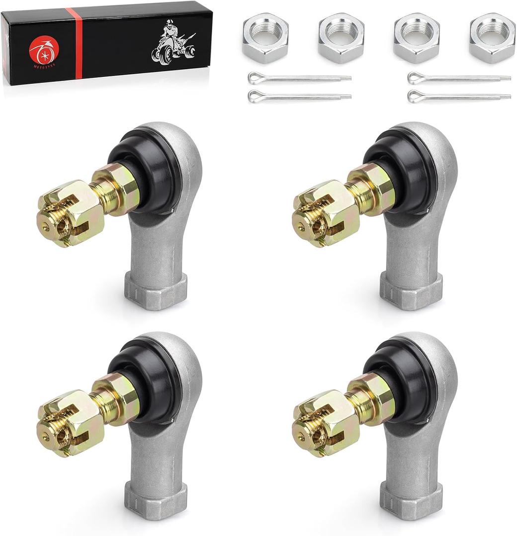 Tie Rod End Kit Compatible with Yamaha Grizzly 350 400 450 Big Bear 400 Bruin 350 Wolverine 350 450 Kodiak 400 450