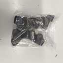 Big Toe Spacer Corrector, Overlapping Toes, Bunion Pain Relief, Toe Alignment, Soft Silicone/Gel, 2 Loop, Day Night Wear,3 Sizes, Comfortable, Washable, Black, MIDDLE: WOMEN 9.5-11, MEN 6.5-9