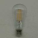 LED Light Bulbs 8W Edison Bulbs 100 Watt Equivalent, Vintage ST64 LED Light Bulbs 1400LM, E26 Medium Base, Antique Clear Glass Filament Bulbs, 2700K Warm White with 90+ CRI, Non-Dimmable, 8-Pack