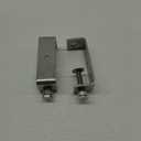100MM C Clamps Stainless Steel Tiger Clamp Large 304 Stainless Steel C-Clamps Metal Tiger Clamp G Clamps with Stable Wide Jaw Opening for Assembly, Fastening, Gluing and Welding, 2 PCS (100mm-silver)