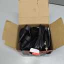 Inflatable Electric Air Pump,110V AC/12V DC Portable Fast Inflation Pump with 3 Nozzles, Used for Inflatable Boats,etc (Pro)