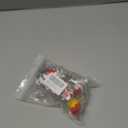 8 Packs Soft Silicone 3D Straw Toppers, Red Christmas Series, Fit 0.4in/10mm Straws, Compatible with Stanley Cup 30&40 Oz, Reusable Dust-Proof Leakproof Straws Covers Protectors Accessories