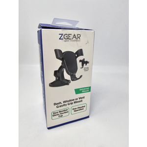 ZGEAR Dash Window Or Vent Cravity Crip Mount Universal Mount