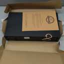 BGMG Wood Floating Shelves 12 inch,Black Floating Shelves,Solid Wood Wall Shelves for Bathroom Living Room Bedroom Kitchen Farmhouse Set of 2-12x 6.7 x1.25 inch