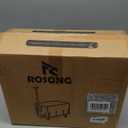 Collapsible Wagon Cart with Wheels Foldable - Folding Utility Heavy Duty Wagons Carts for Grocery Sports Garden Shopping Camping Wheelbarrows (Black, 120L)