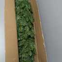 5FT Pre-lit Pencil Christmas Tree Spruce with Remote Control, 200 Warm White Multi-Color Lights, Artificial Hinged/Slim/Skinny/Feel Real/Realistic for Home, Holiday Decoration Dual Color LED 5 Feet (Green)