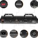 U`King DJ Laser Light, 5 Beam Effect Sound Activated DJ Party Lights RGBYC LED Laser Light Show with DMX Control for Disco Dancing Birthday Bar Stage Lighting