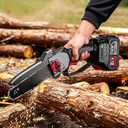 5-Pack 6 Inch Chainsaw Chain (37 Drive Links) Replacement Chains Compatible with Cordless Electric Portable 6-Inch Mini Chainsaw  Chain Saw Chains for Branch Pruning and Wood Cutting