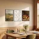 QUTREY 16x24 Poster Frames 6 Packs, Black Frames 16x24 for Wall Gallery, Display 16 by 24 Posters, Photos & Art Prints Vertically or Horizontally