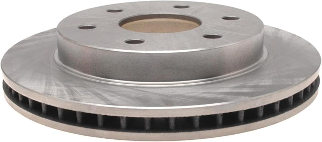 ACDelco Silver Non-Coated Front Brake Rotor 18A925A | GM 19241877 Brake Rotors for Select Cadillac Escalade, Chevy Silverado, Chevrolet Suburban, Tahoe, GMC Sierra, Yukon, and more