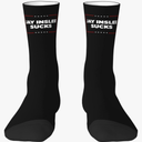 Rqwaaed Jay Inslee Sucks Socks Classic Medium Tube Socks Moisture Wicking Athletic Stocking For novelty socks Gift
