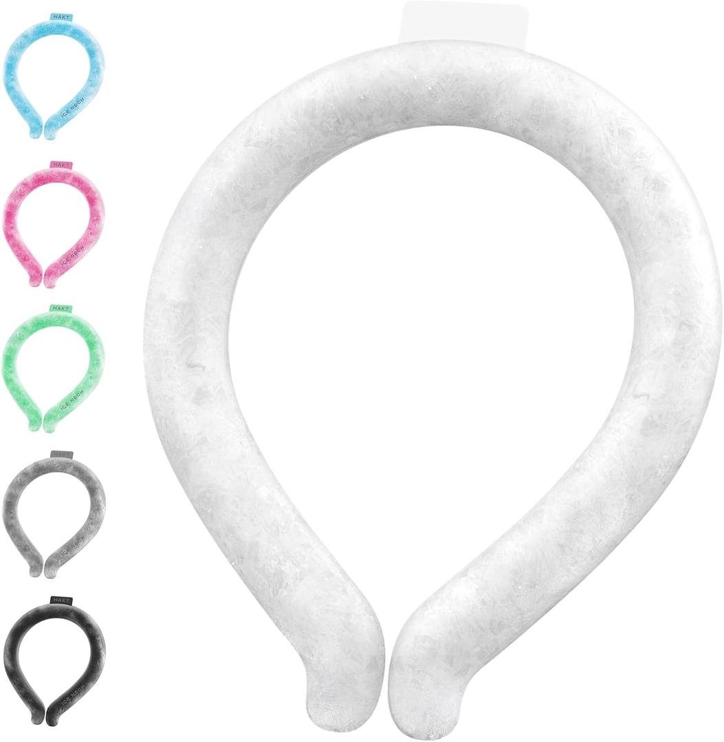 Neck Cooling Tube, Cooling Wrap for Summer, Reusable Ice Ring Neck Cooler for Heat Outdoor Sports,Outdoor Workers