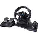 SUBSONIC Superdrive - GS550 steering wheel with pedals, paddles, shifter, vibration racing wheel for Switch 2, Switch, Xbox Serie X/S, PS4, Xbox One, PC