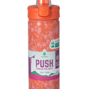 Manna™ Push™ Stainless Steel Bottle - Coral 26 ox