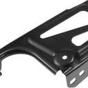 Bumper Support Bracket, Left Side Front Bumper Retainer Bracket Hold Mount No.5327404040 for Toyota Tacoma 2015-2022 ABS Black, 1 Pc