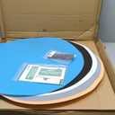 Large Photography Turntable 24inch/330lb Motorized Rotating Display Stand 360 Degree with Remote Control Electric Turntable for Products, Model Photo or Video(Black)