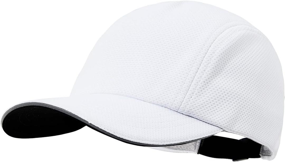 American Trends Unisex Running Tennis Hats Baseball Caps for Women Men Cooling Summer Golf Baseball Hats (White)