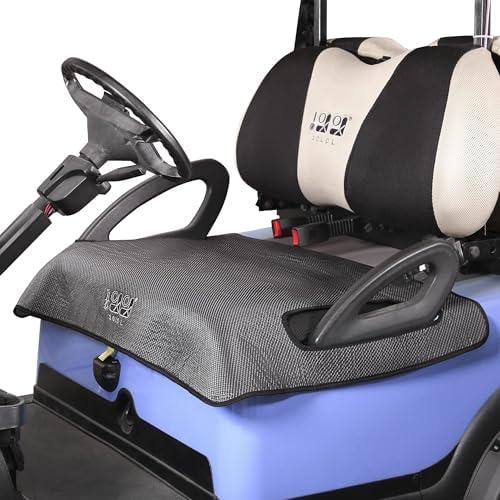 10L0L Golf Cart Seat Blanket Cover Universal Cushion Cover for Club Car DS Precedent EZGO TXT RXV with Armrests, Weather Conditions