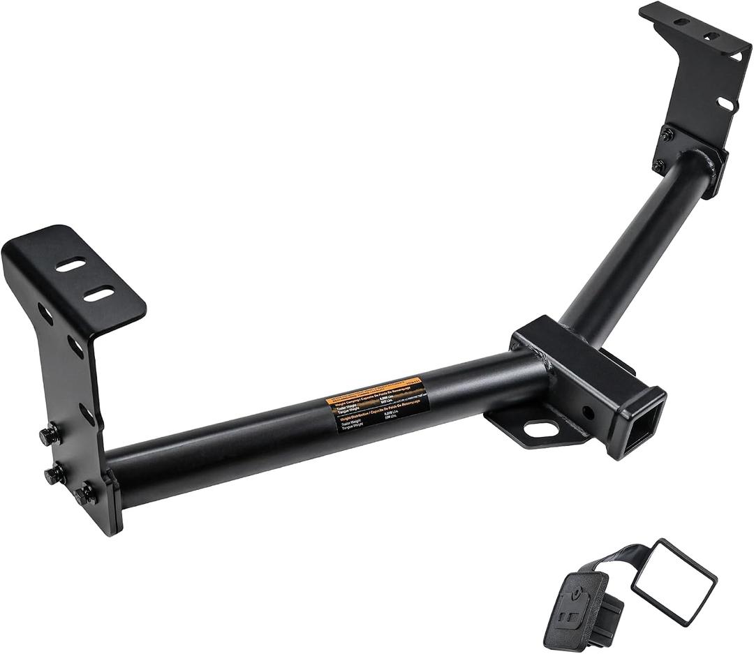 DBXB-RV Class 3 Trailer Hitch Standard 2-Inch Receiver Compatible with 2007-2021 Toyota Tundra (Excluding Factory Receiver), Multi-Fit Hitch to Receive Ball Mount, Cargo Carrier, Bike Rack. 13198