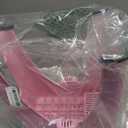 Skywin Extra Tall Shower Foot Rest with 3 Pockets to Hold Shaving Essentials 10 x 7.8 x 13 Inches - Extra Heighted Plastic Pedicure Foot Rest - Shower Stool for Shaving Legs (Pink)