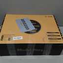 Blissful Diary Baby Play Gym & Activity Mat, 5 Developmental Zones Wooden Tummy Time Mat with 5 Detachable Sensory Toys for Motor Skills & Sensory Development, Baby Essentials Shower Gift (Gray Round)