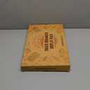 Pinzoveco Chip Rack Display Stand, 5 Tiers 40 Clips Snack Organizer for Office Desk, 360 Rotating Wooden Base Chip Holder Candy Display for Concession Stand, Countertop, Party, With Message Board (White)