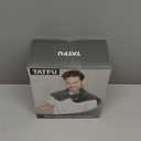 TATFU Neck Heating Pad Gifts for Dad, Men, XL Weighted Shoulder Heat Pad, Back Pain Relief Heat Pads, Gifts for Mom, Women and Christmas, Birthday, Mother's Day, Fathers Day Warm Gifts, 23'' x 17'' (Gray)