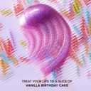 Too Faced Kissing Jelly Lip Oil Gloss | Hydrating Lip Oil + Gloss Hybrid for Instant Moisture and Shine, 0.15 Fl Oz (08 Birthday Kiss (Shimmering Magenta With Blue & Pink Sparkle))