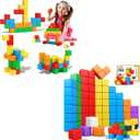 20 Pcs Building Cubes and 32 Pcs Building Cubes