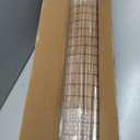 LazBlinds No Drill Bamboo Roman Shades, 27" W x 48" H, Malay Umber
