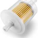 FUEL FILTERS INDUSTRIAL HIGH PERFORMANCE UNIVERSAL INLINE GAS FUEL LINE 3/8" 10 Pack