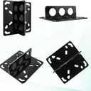 W41034 Engine Stand, Engine Lift Plate, 1/2 Ton (1,000 Lbs.) Capacity Universal Engine Lift Plate (Black)