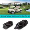 10L0L Golf Cart Steering Rack & Pinion Dust Boot for Club Car DS 1997-up, Steering Gear Box Seal Bellows, Replace OEM 1013035 101880001