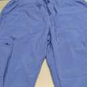 floralhue Scrubs for Women, V-Neck Scrubs Top & Cargo Pants with 12 Pockets, Yoga Waistband, 4 Way Stretch, Large