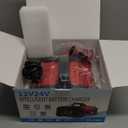 25Amp Car Battery Charger, Maintainer, 12V/24V LiFePO4 Lead Acid (AGM/Gel/SLA) Smart Trickle Charger, Engine Start Booster Mode, Battery Desulfator Repair Charger for Automotive Truck Motorcycle Boat