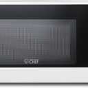 Commercial Chef 1.1 Cu. Ft. Countertop Microwave Oven, Touch Controls with Digital LED Display, 1100W Microwave, Push Button Door, 10 Power Levels, CHCM11100W, White