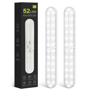 AOAPAO Under Cabinet Lighting Motion Sensor, Rechargeable Closet Lights Battery Operated, Wireless Dimmable LED Light Bars for Kitchen, Stairs, Pantry