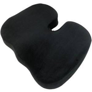 Seat Cushion Pad for Travel Office Chair Seat(Black) (0.4"D x 0.4"W x 0.4"H)