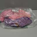 3 Pack Dog Sweaters for Small Dogs Girl Boy Winter Fleece Clothes Warm Soft Dog Sweatshirt Outfit for Dogs Cats Pet Apparel (XXS (Back: 7.8", Chest: 11.8", 2.2-3.5 lbs), Pink+Rose+Purple)