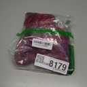 uxcell 5.5 Yards Ruffle Lace Trim Ribbon, 3" Pleated Organza Lace Edge Trim, Red, Polyester, Wedding, Formal, Classic, Ruffle Pattern