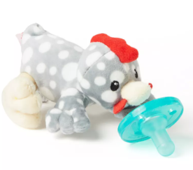 WubbaNub Infant Pacifier - Rocky Chicken