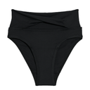 KNIX Kt Teen Period Swimwear Twist High Rise Bikini Bottom - Period Swim Bottom - UPF 50+ Fabric L