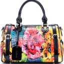 Medium Genuine Leather Shoulder Bags Purses Handbags for Women,Patent Leather Handbags,Leopard Print Crossbody Bags | Genuine Leather, Shoulder Bag, Handbags and Purses, Luxury Tote Bag, Crossbody Bags, Detachable Strap