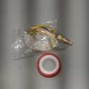 7pcs Propane Quick Connect Fittings Adapter for Propane Hose Propane Quick Connect for RV to Grill or Cooking RV Propane Quick Connect Fittings with 3/8" Flare x 1/4" NPT Male Pipe