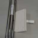 Snap Grip Mini Mop, Zero Touch MiniMop, Disposable Clip Mopstick Reusable Cloths, Retractable Gap Dust Cleaner Flat Mops with Locking Head & Sweeping Cloths (1*Mop+5*Cloth)